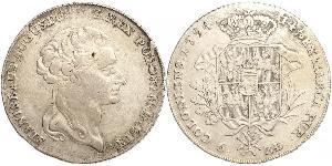 6 Zloty / 1 Thaler République des Deux Nations (1569-1795) / Pologne Argent Stanislaw II Poniatowski