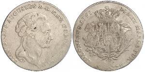 6 Zloty / 1 Thaler República de las Dos Naciones (1569-1795) / Polonia Plata Stanislaw II Poniatowski