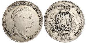 6 Zloty / 1 Thaler República de las Dos Naciones (1569-1795) / Polonia Plata Stanislaw II Poniatowski