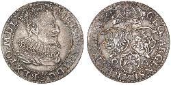 6 Grosh Polish-Lithuanian Commonwealth (1569-1795) 銀 Sigismund III of Poland