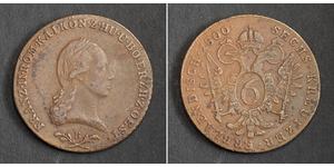 6 Крейцер Священна Римська імперія (962-1806) Мідь Francis II, Holy Roman Emperor (1768 - 1835)