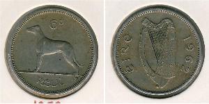 6 Пенни Ирландия (1922 - ) Никель/Медь 