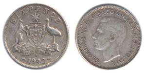 6 Пені Австралія (1939 - )  