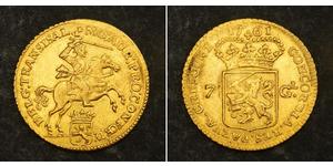 7 Gulden Republik der Sieben Vereinigten Provinzen (1581 - 1795) Gold 
