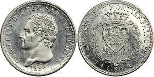 80 Lira Italian city-states 金 卡洛·費利切