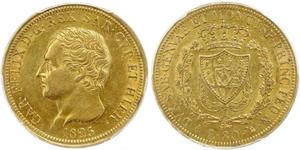 80 Lira Italian city-states 金 卡洛·費利切