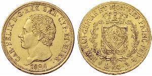80 Lira Italian city-states 金 卡洛·費利切
