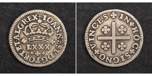 80 Reis Kingdom of Portugal (1139-1910) Silver 