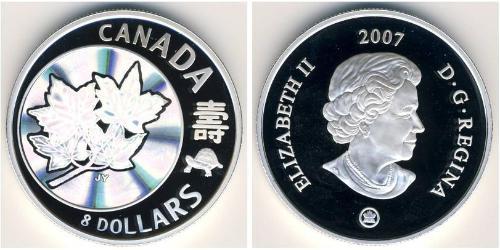 8 Dollar Canada Silver 