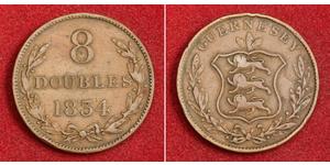 8 Double Guernsey Kupfer 