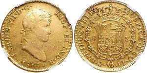 8 Escudo Kaiserreich Mexiko (1821 - 1823) Gold Ferdinand VII. von Spanien (1784-1833)