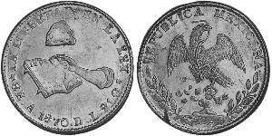 8 Escudo Second Federal Republic of Mexico (1846 - 1863) Gold 