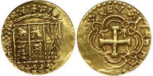8 Escudo Viceroyalty of New Granada (1717 - 1819) Gold 