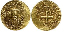 8 Escudo Vizekönigreich Neugranada (1717 - 1819) Gold 