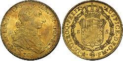 8 Escudo Nouvelle-Espagne (1519 - 1821) Or Charles IV d