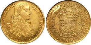 8 Escudo Nouvelle-Espagne (1519 - 1821) Or Ferdinand VII d