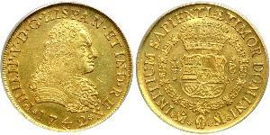 8 Escudo Nouvelle-Espagne (1519 - 1821) Or Philippe V d