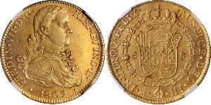 8 Escudo Nouvelle-Espagne (1519 - 1821) Or Ferdinand VII d