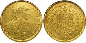8 Escudo Nouvelle-Espagne (1519 - 1821) Or Charles III d