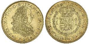 8 Escudo Pérou Or Ferdinand VI d