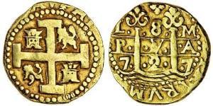 8 Escudo Pérou Or Philippe V d