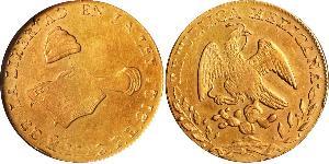 8 Escudo Second Federal Republic of Mexico (1846 - 1863) Or 