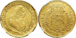 8 Escudo Vice-royauté de Nouvelle-Grenade (1717 - 1819) Or Charles III d