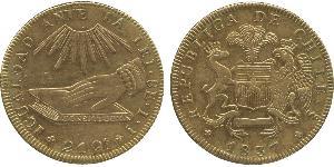 8 Escudo Chile Oro 