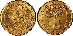 8 Escudo Costa Rica (1821 - ) Oro 
