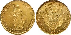 8 Escudo Perù Oro 