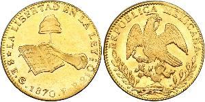 8 Escudo Second Federal Republic of Mexico (1846 - 1863) Oro 