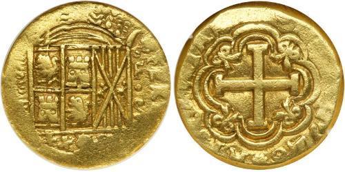 8 Escudo Vicereame della Nuova Granada (1717 - 1819) Oro 