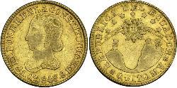 8 Escudo 厄瓜多尔 (1830 - ) 金 