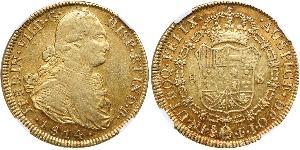 8 Escudo 智利 金 费尔南多七世 (1784 - 1833)
