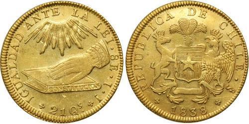 8 Escudo 智利 金 