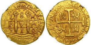 8 Escudo 秘鲁 金 Philip V of Spain(1683-1746)