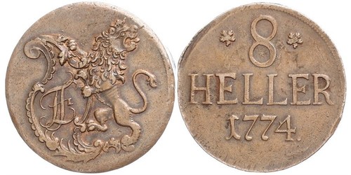 8 Heller Alemania Cobre 