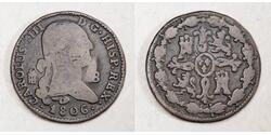 8 Maravedi Spanien Kupfer Karl IV (1748-1819)