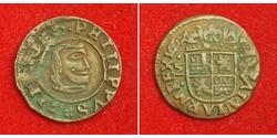 8 Maravedi Kingdom of Spain (1814 - 1873) Rame Filippo IV di Spagna (1605 -1665)