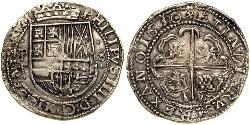 8 Real Bolivie / Spanien / Vice-royauté du Pérou (1542 - 1824) Argent Philippe IV d