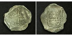 8 Real Nouvelle-Espagne (1519 - 1821) Argent 