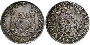 8 Real Nouvelle-Espagne (1519 - 1821) Argent Ferdinand VI d