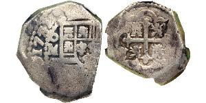 8 Real Nouvelle-Espagne (1519 - 1821) Argent Philippe V d