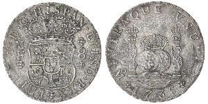 8 Real Nouvelle-Espagne (1519 - 1821) Argent Philippe V d