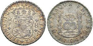 8 Real Nouvelle-Espagne (1519 - 1821) Argent Ferdinand VI d