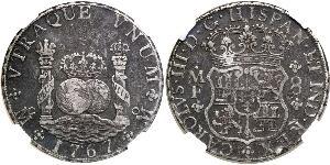 8 Real Nouvelle-Espagne (1519 - 1821) Argent Charles III d
