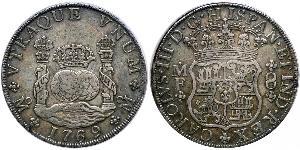 8 Real Nouvelle-Espagne (1519 - 1821) Argent Charles III d