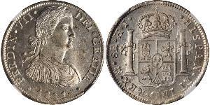 8 Real Nouvelle-Espagne (1519 - 1821) Argent Ferdinand VII d