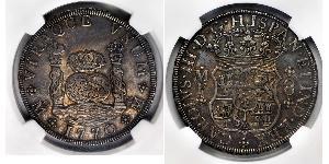 8 Real Nouvelle-Espagne (1519 - 1821) Argent Charles III d