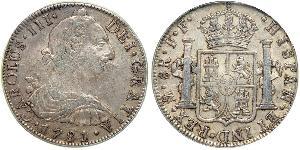 8 Real Nouvelle-Espagne (1519 - 1821) Argent Charles III d